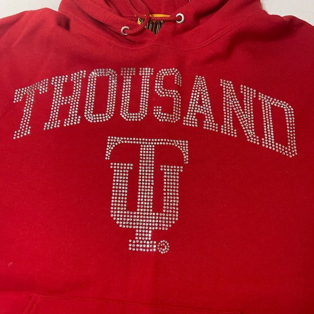 Red Hoodie size Small Thousand TU. UT - Picture 5 of 5